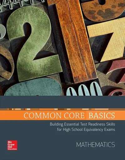 common core basics mathematics core subject module ccss for adult ed Epub