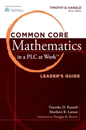 common core mathematics in a plc at worktm leaders guide common core mathematics in a pla at work Reader