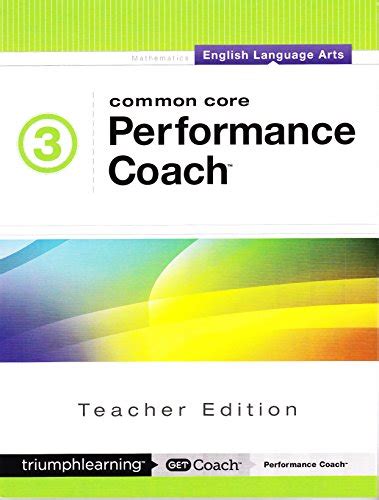 common core performance coach grade 3 triumphlearning answer sheet Epub