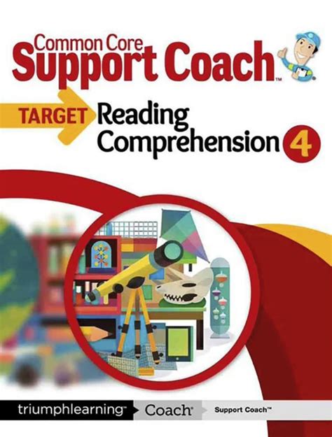 common core support coach target reading comprehension grade 4 Reader