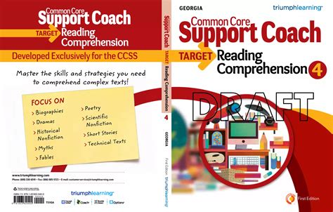 common core support coach target reading comprehension grade 4 Reader