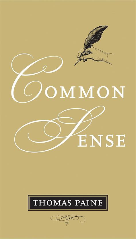 common sense classic thoughts thinkers PDF