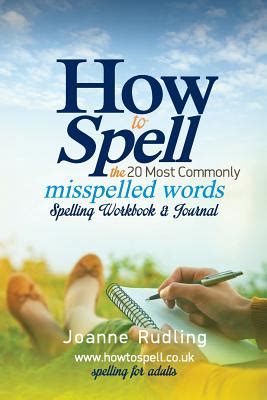 commonly misspelled spelling workbook journal PDF