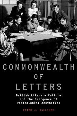 commonwealth letters postcolonial aesthetics literature Reader