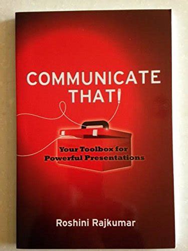 communicate that your toolbox for powerful presentations Epub