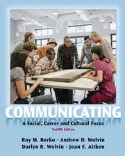 communicating a social career and cultural focus 12th edition PDF