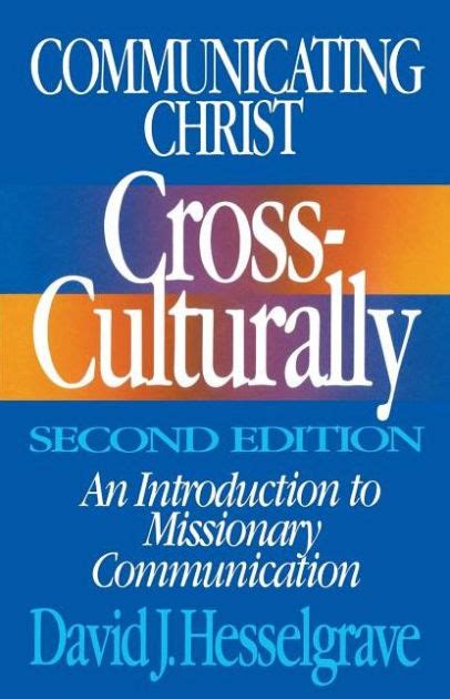 communicating christ cross culturally second edition PDF