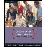 communication in small groups theory process and skills Doc