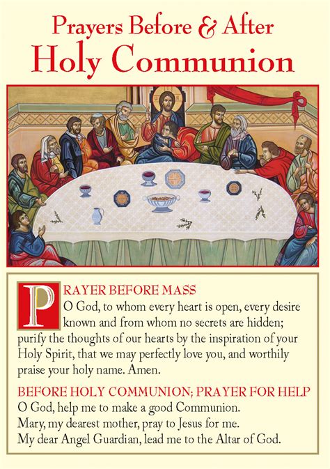 communion prayers for holy days and holidays Epub