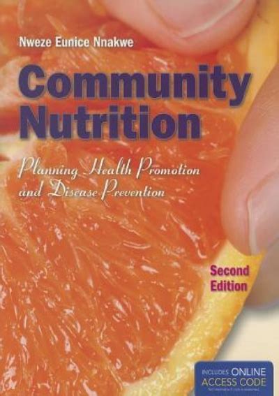 community nutrition planning health promotion and disease prevention by nweze nnakwe download pdf Ebook Reader