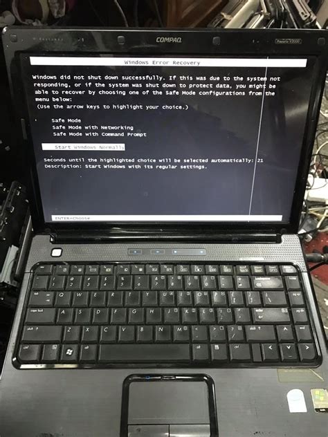 compaq laptop display problem Doc