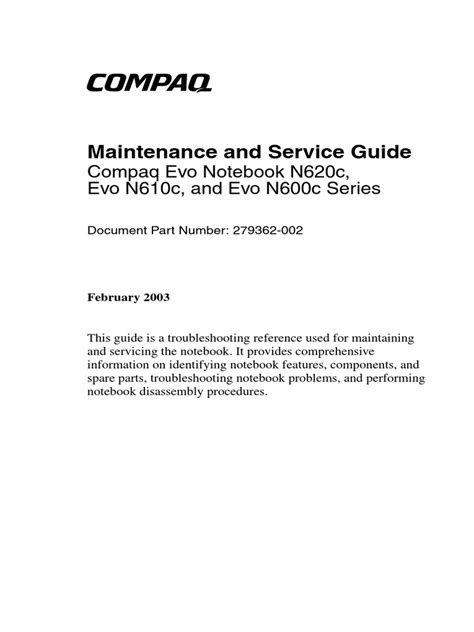 compaq-service-manual Ebook Reader