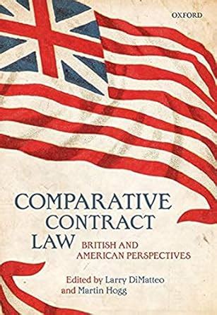 comparative contract law american perspectives ebook Reader