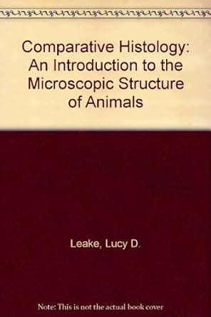 comparative histology an introduction to the microscopic structure of animals Doc