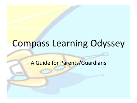 compass lesrning odyssey answers us government PDF