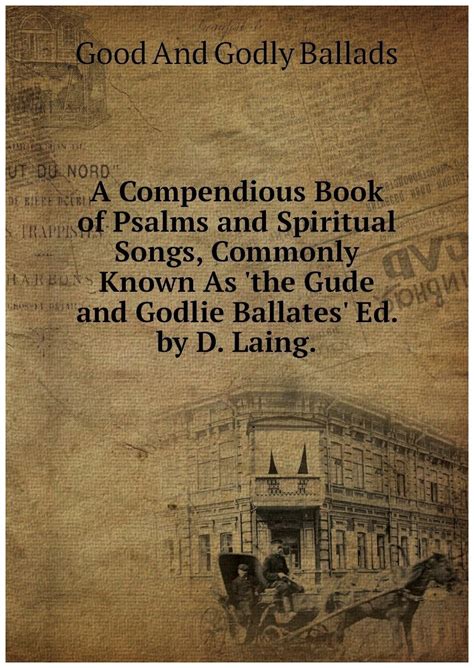 compendious psalms spiritual commonly ballates PDF