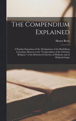 compendium explained exposition abridgement heidelberg Epub