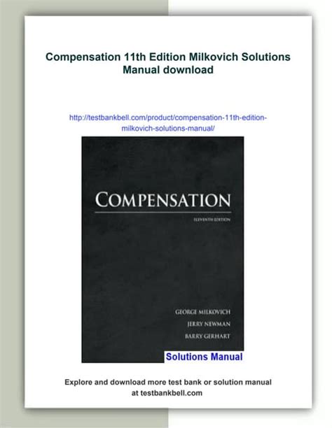 compensation milkovich Ebook PDF