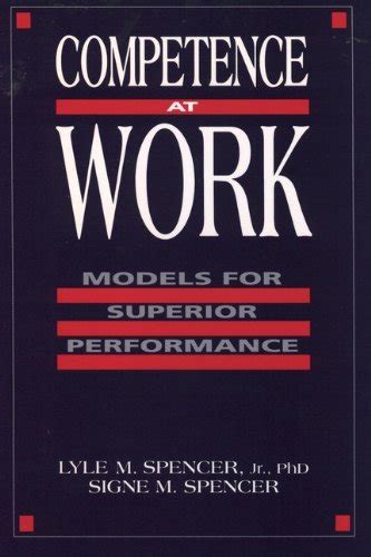 competence at work models for superior Reader