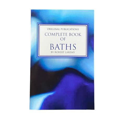 complete book of baths Kindle Editon