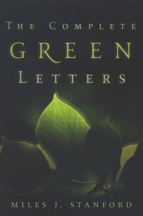 complete green letters the Epub