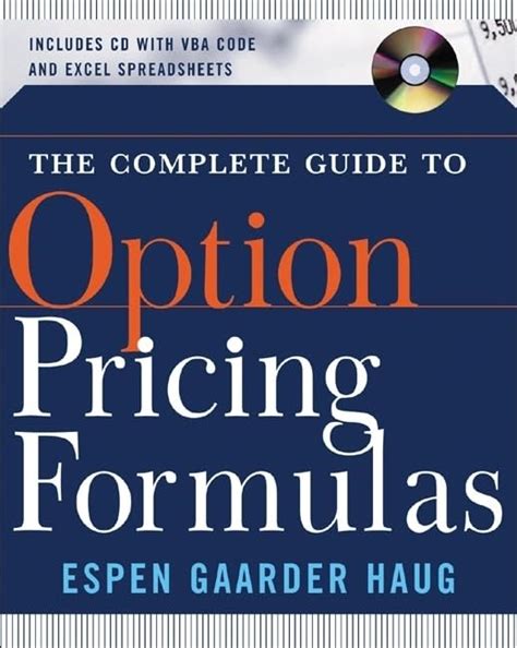 complete guide to option pricing formulas Kindle Editon