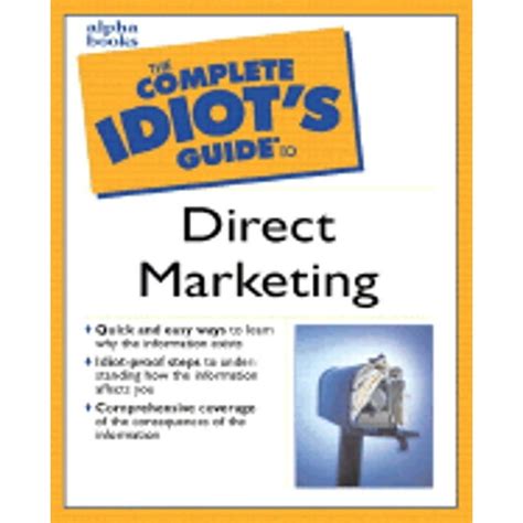 complete idiots guide to direct marketing PDF