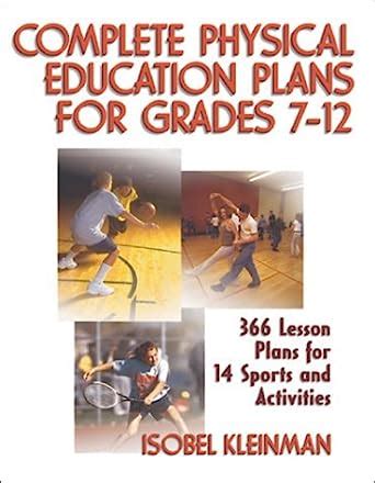 complete physical education plans for grades 7 12 with cdrom Doc