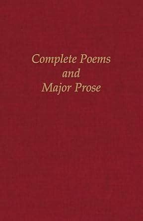 complete poems and major prose complete poems and major prose Epub