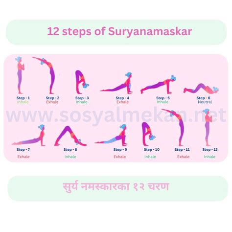 complete surya namaskar process surya namaskar Kindle Editon