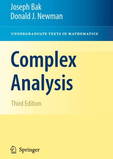 complex analysis bak newman solutions manual Epub