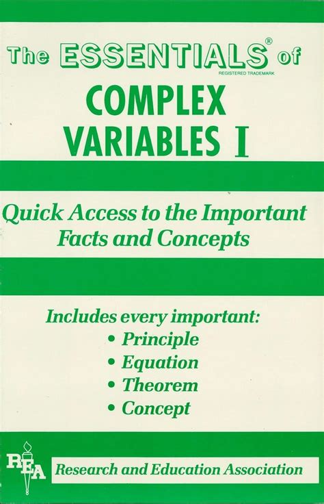 complex variables i essentials complex variables i essentials Kindle Editon