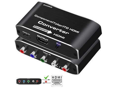 component hdmi converter