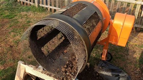 compost sieve machine