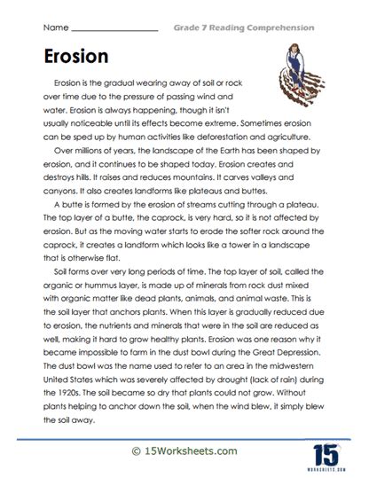 comprehension paragraphs 7th grade Kindle Editon