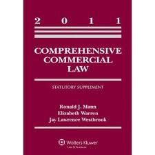 comprehensive commercial law 2011 statutory supplement Reader