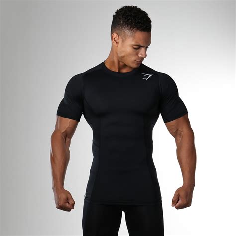 compression polo shirt