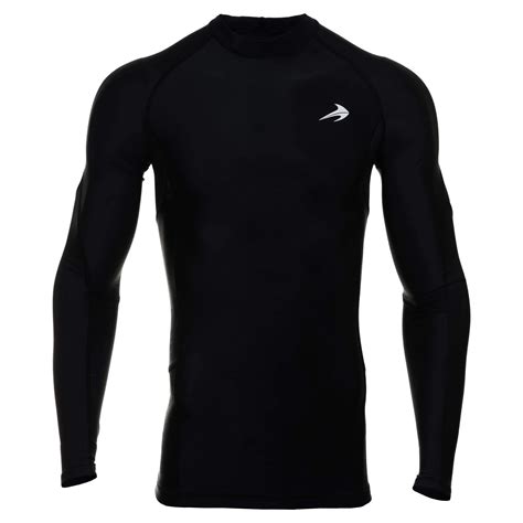 compression shirt long sleeve black