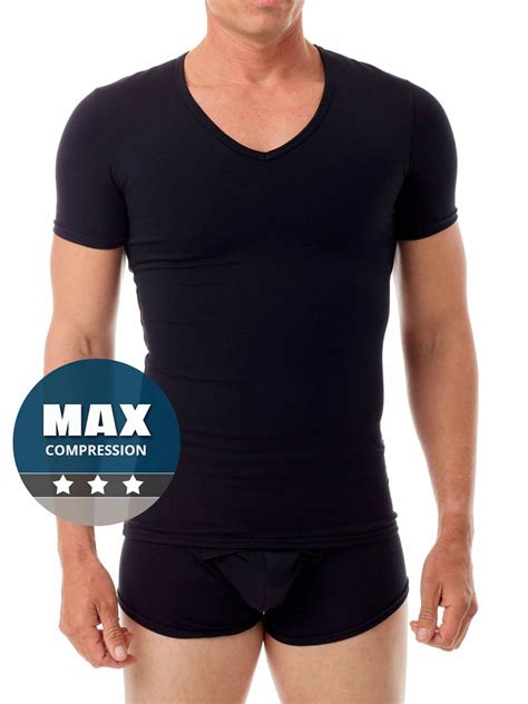 compression shirt v neck