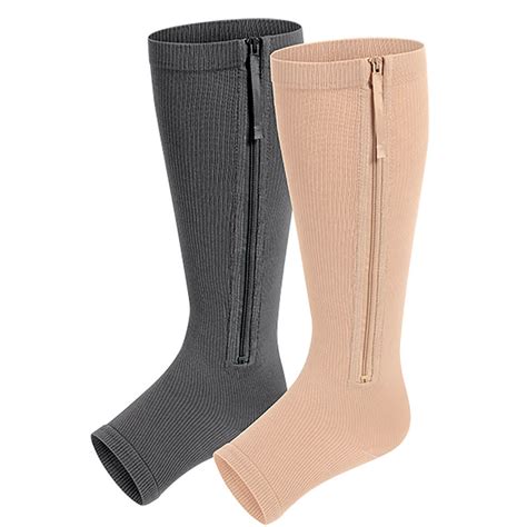 compression stockings that zip