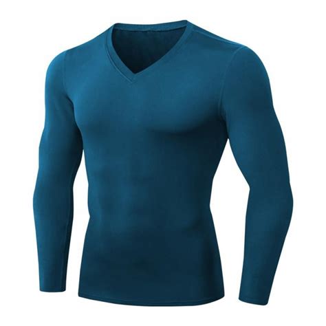 compression v neck shirts