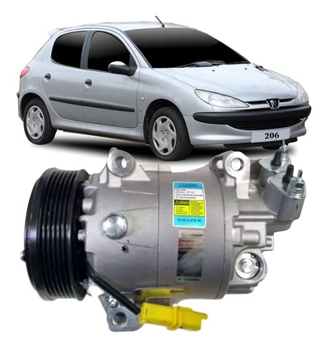 compressor ar condicionado peugeot 206