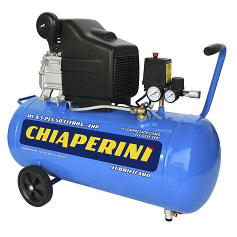 compressor de ar chiaperini 50 litros