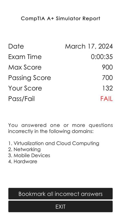 comptia a exam simulator Doc
