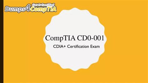 comptia cdia cd0 001 certification handbook pdf Reader