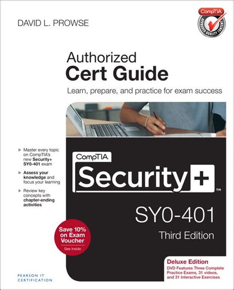 comptia security sy0 401 cert guide deluxe edition 3rd edition PDF