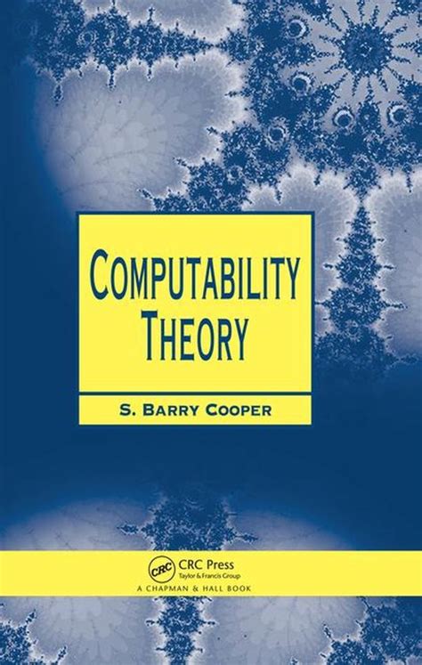 computability theory chapman hall or crc mathematics series Reader