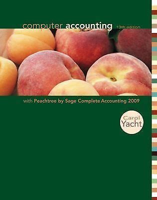 computer accounting with peachtree complete 2009 release 16 0 Epub