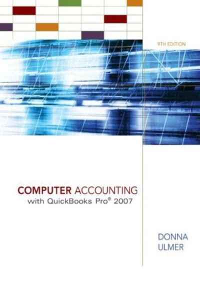 computer accounting with quickbooks pro 2007 Doc