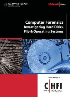 computer forensics hard disk and operating systems ec council press Epub